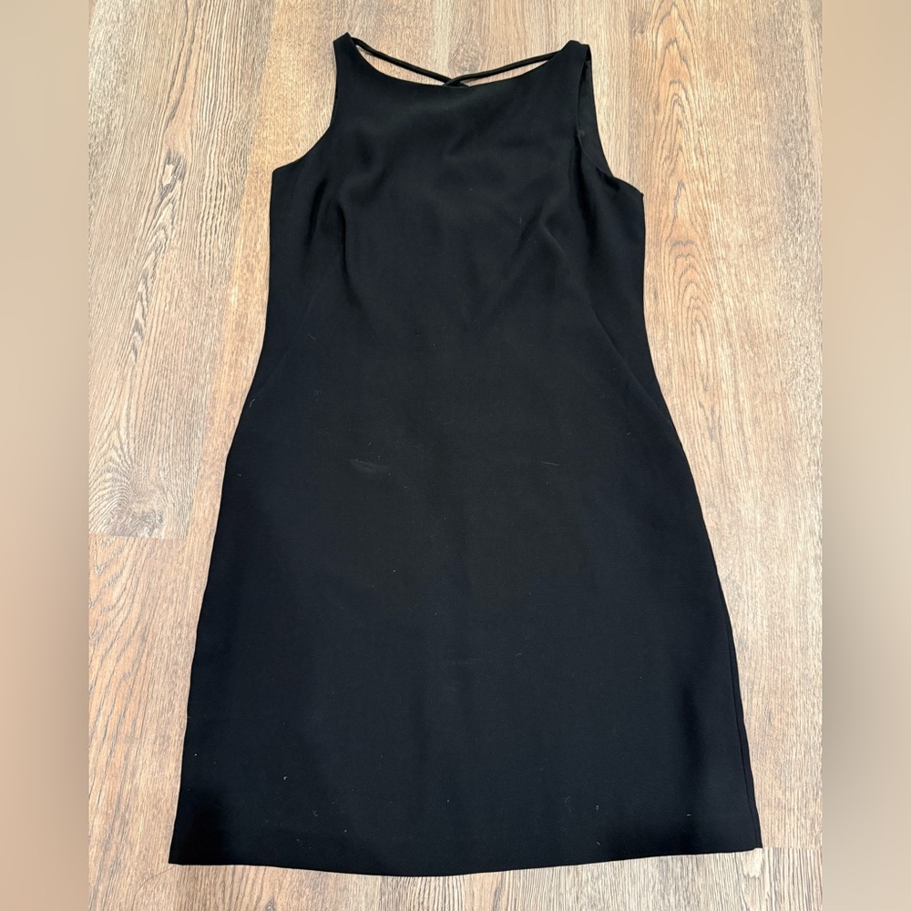 CDC Elegant Black Sleeveless Mini Dress
